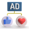 advert 3d logos