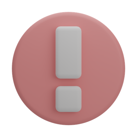 Advertencia  3D Icon