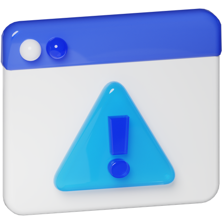 Advertencia  3D Icon