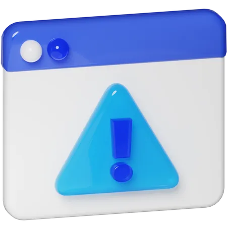 Advertencia  3D Icon