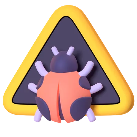 Advertencia de error  3D Icon