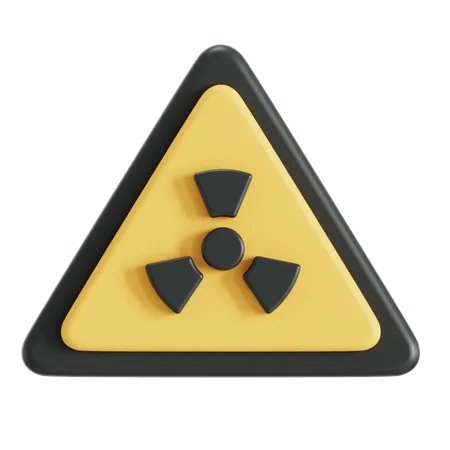 Advertencia toxica  3D Icon