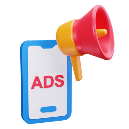 Advertisement  3D Icon