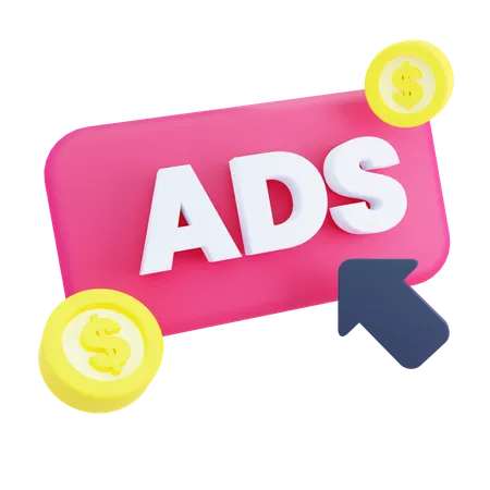 Advertisement  3D Icon