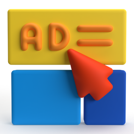 Advertisement  3D Icon