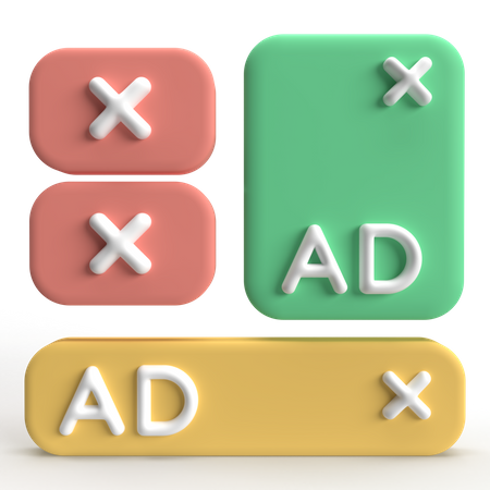 Advertisement  3D Icon