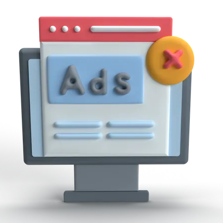 Advertisement  3D Icon