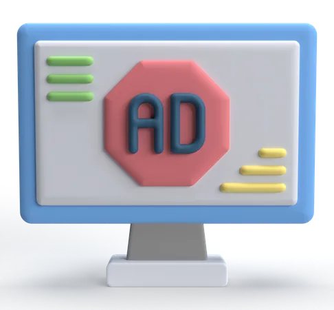 Advertisement  3D Icon