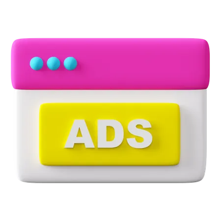 Advertisement 3D Icon