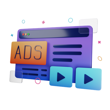 Advertisement 3D Icon