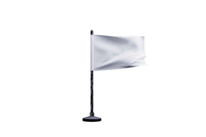 Advertisement Flag  3D Icon