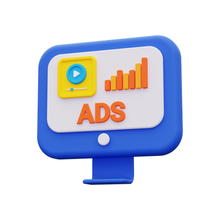 Advertising  3D Icon