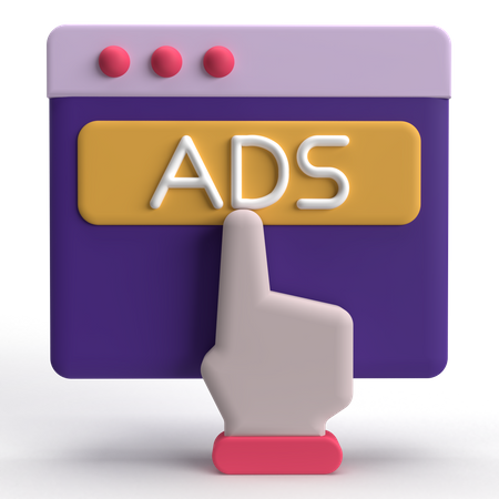 Advertising  3D Icon