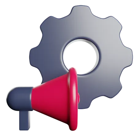 Advertising  3D Icon