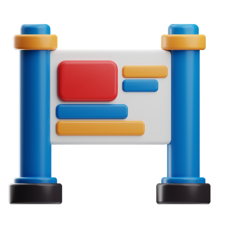 Advertising  3D Icon