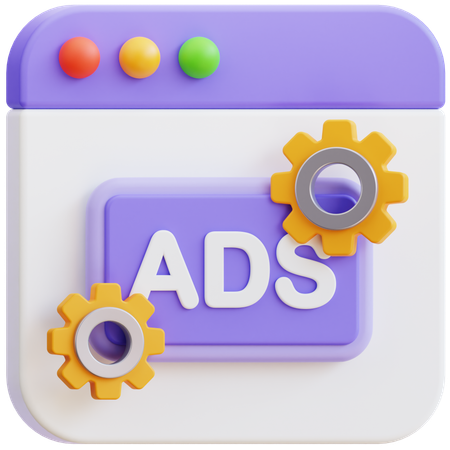 Advertising Management  3D Icon