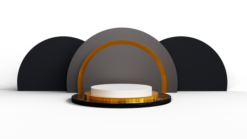 Advertising Podium  3D Icon