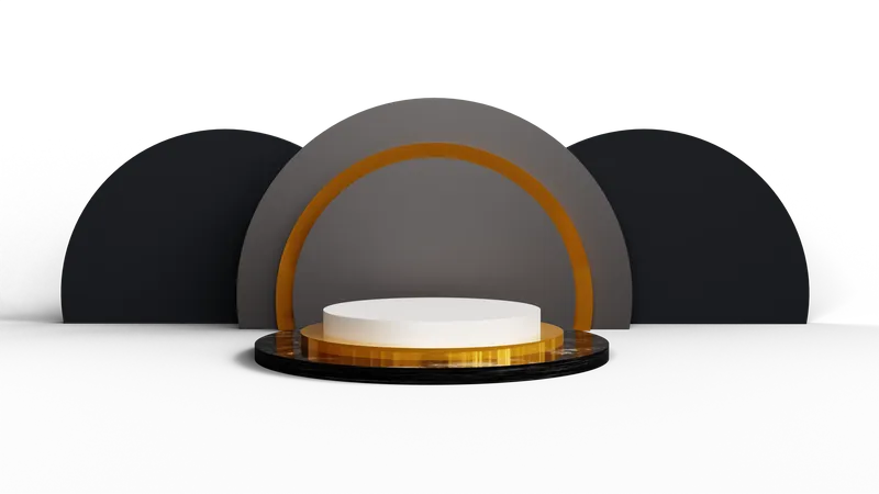 Advertising Podium  3D Icon