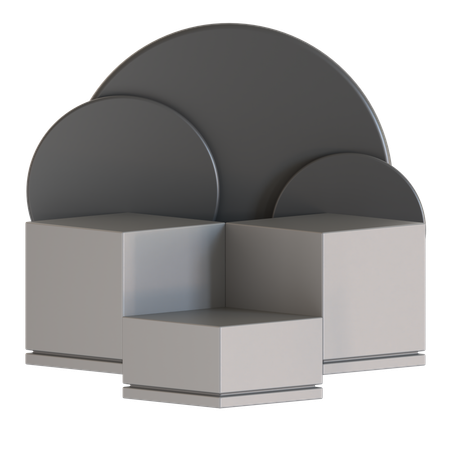 Advertising Podium  3D Icon