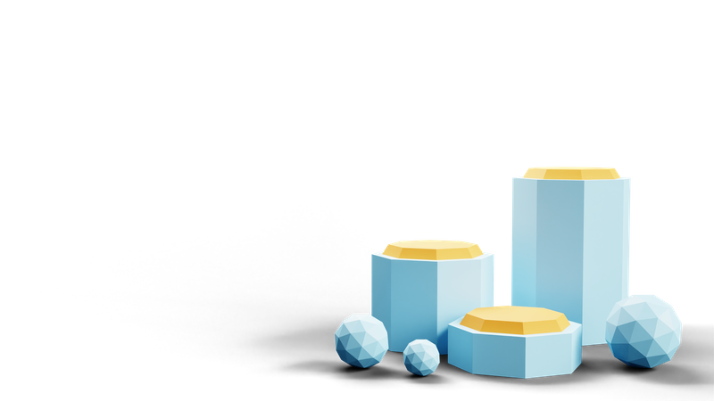 Advertising Podium  3D Icon