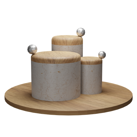 Advertising Podium  3D Icon
