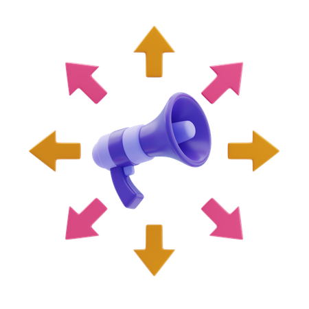 Advertising Submission  3D Icon