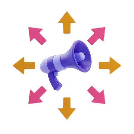Advertising Submission  3D Icon