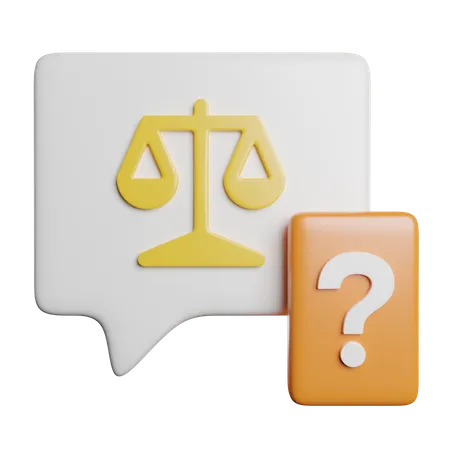 Advisory Consultant Law 3D Icon