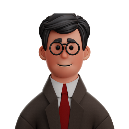 Advogado  3D Icon
