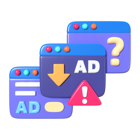 Software publicitario  3D Icon