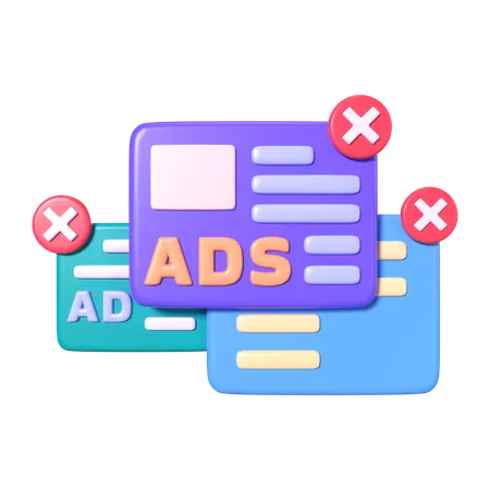 Adware  3D Icon