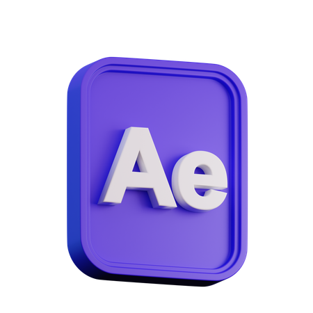 Ae File  3D Icon