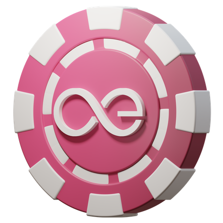 AE Poker Chip  3D Illustration