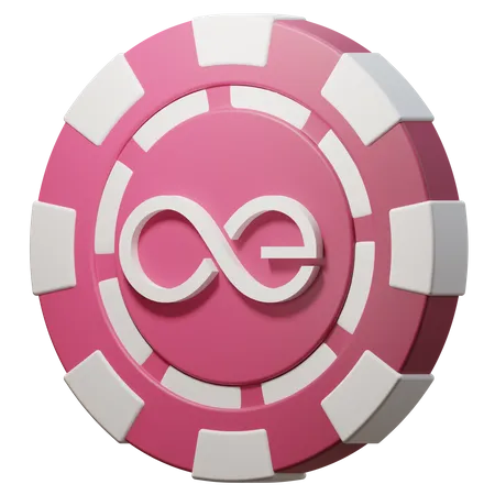 AE Poker Chip  3D Illustration