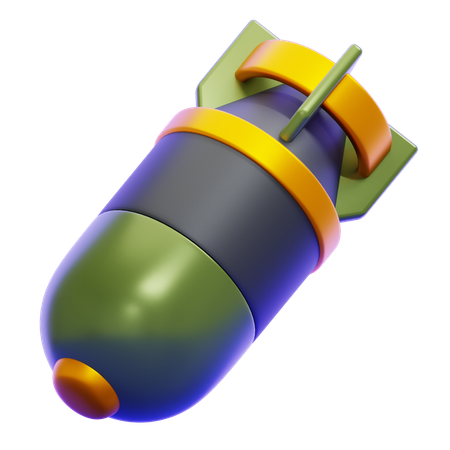 AERIAL BOMB  3D Icon