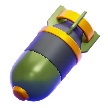 AERIAL BOMB  3D Icon