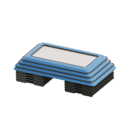 Aerobic Stepper  3D Icon