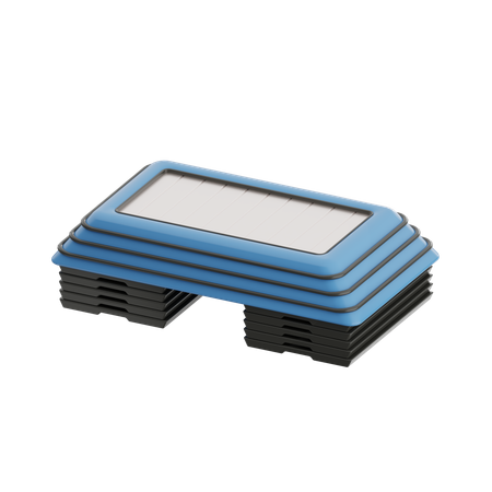Aerobic Stepper  3D Icon