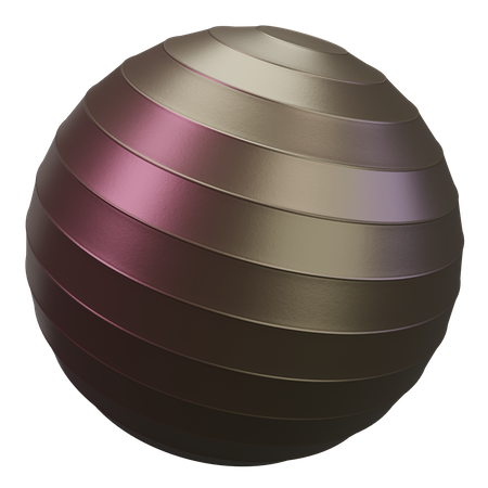 Aerobics Ball  3D Icon