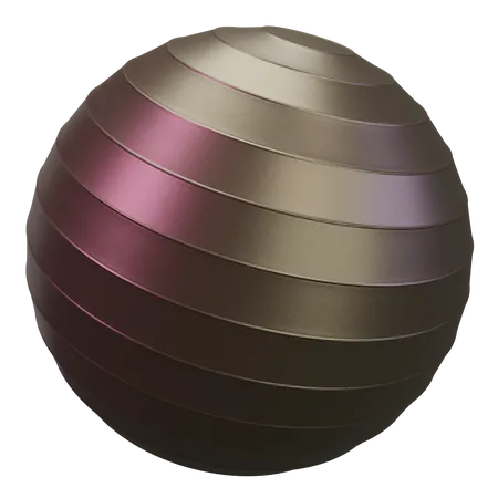 Aerobics Ball  3D Icon