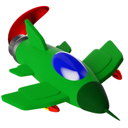 Aeronave  3D Icon