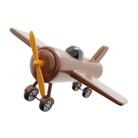 Aeronave  3D Icon