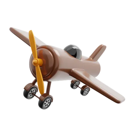 Aeronave  3D Icon