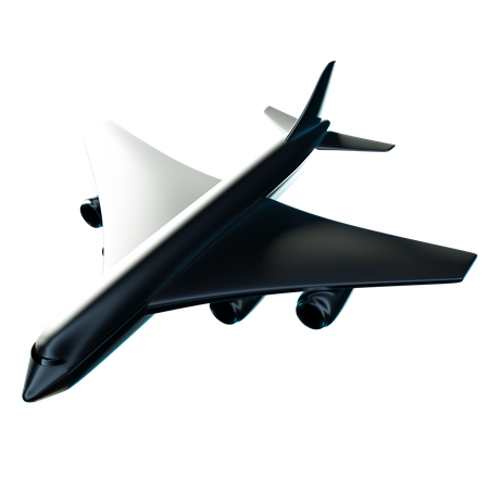 Aeronave  3D Icon