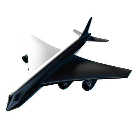 Aeronave  3D Illustration
