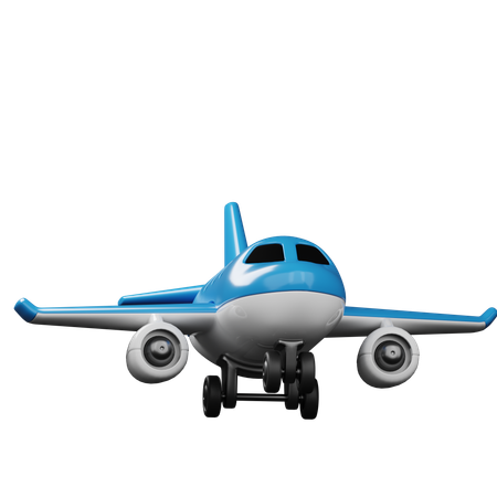 Aeroplane  3D Icon