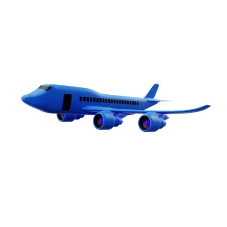 Aeroplane 3D Illustration