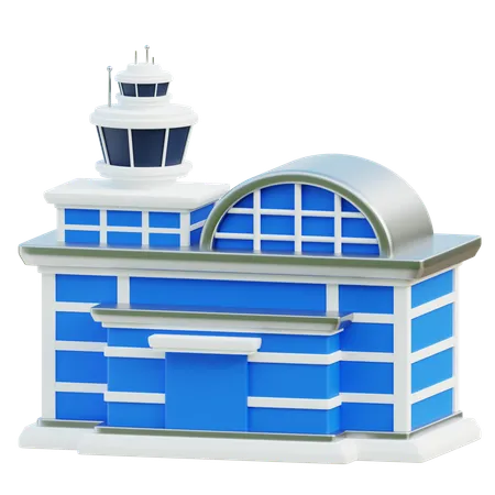 Aéroport  3D Icon