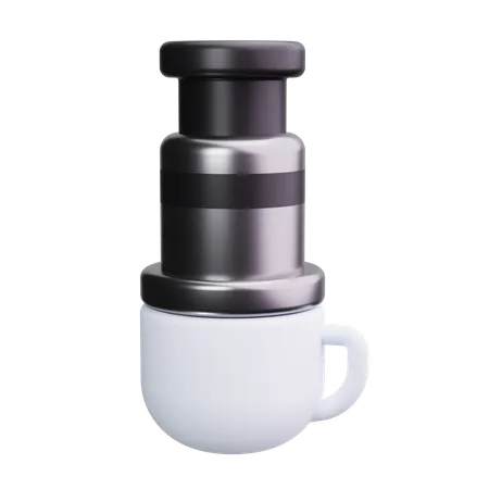 Aeropress  3D Icon