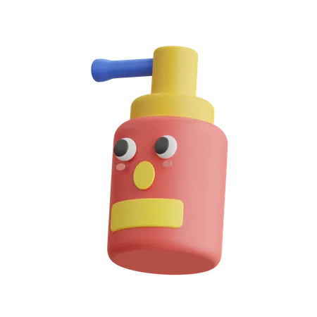 Aerosol nasal  3D Icon